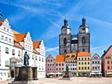 Marktplatz in Wittenberg